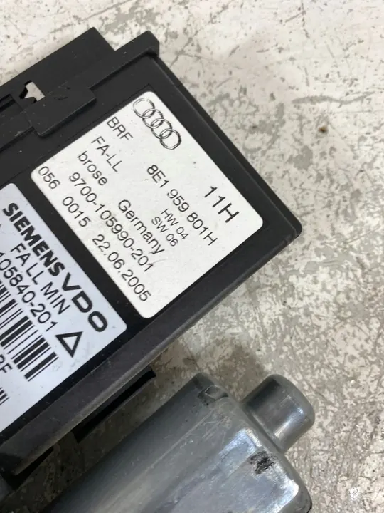 Ikkunamoottori Audi A4 Vasemmalle OE 8E1959801B image 2