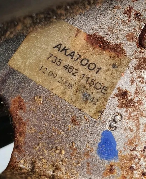 Handbrake Lever Fiat Fiorino 735462115 image 5