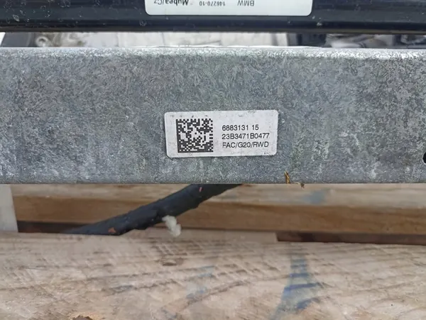 Sottoscocca anteriore BMW G20 G21 G22 6883131 image 2