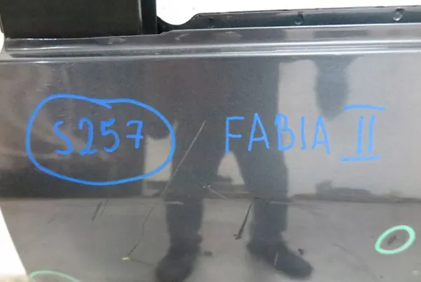Vänster bakdörr Skoda Fabia Mk2 image 10