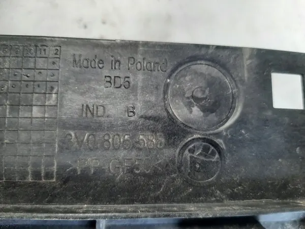 Reforço Frontal Skoda Superb 3 2015 OE 3V0805588 image 4