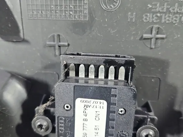 Zetelverstelknop vooraan rechts Skoda Superb II image 5