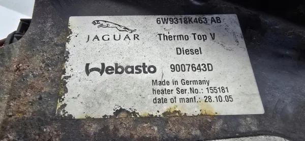 WEBASTO 6W9318K463AB Jaguar XJ X358 2.7 TDV6 Lift image 5