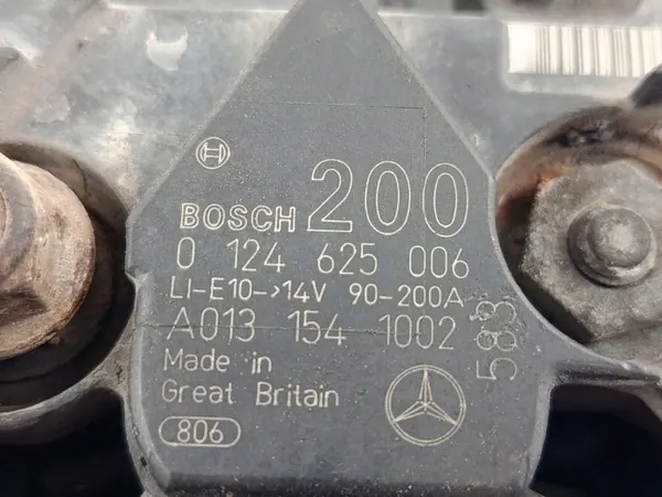 ALTERNATOR MERCEDES VITO W639 200A A0131541002 image 5
