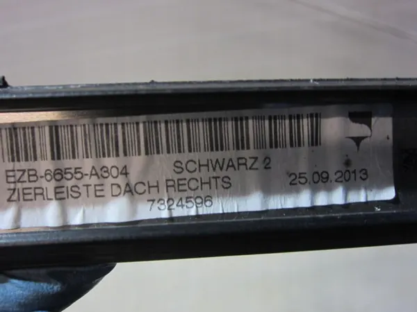 BMW F34 kattolista setti OEM 668 - Vasen & oikea image 7