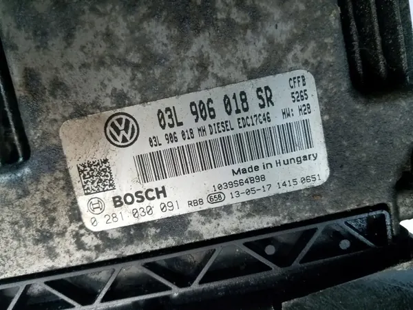 Motorcomputer OEM 03L906018SR voor Skoda Superb II image 4