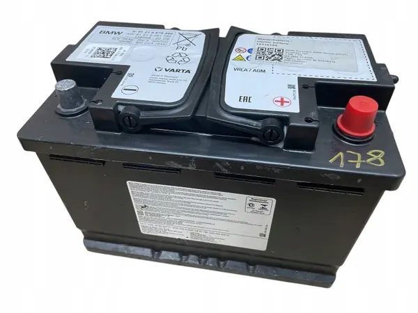 Batterie AGM OEM 9878490 12V 70Ah 720A pour BMW image 2