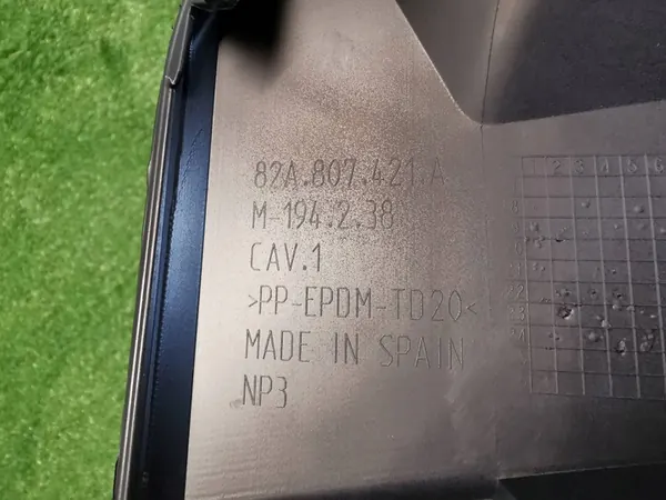 AUDI A1 II 82A Spoiler Difusor Traseiro OEM 82A807421A image 10