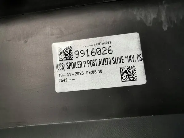 AUDI A1 II 82A Spoiler Difusor Traseiro OEM 82A807421A image 8