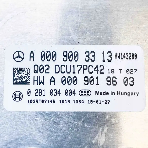 Mercedes-Benz AdBlue-besturingseenheid OEM A0009003313 image 6