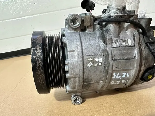 Compresor de aire acondicionado Mercedes SL R230, W230 image 2