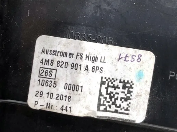 OEM 4M8820901A vasen etuilmastointiristikko Audi Q8 image 7