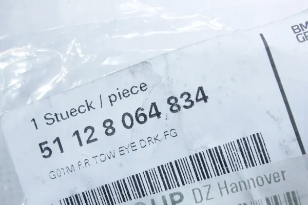 Copertura gancio traino posteriore BMW G01 X3 OEM image 4