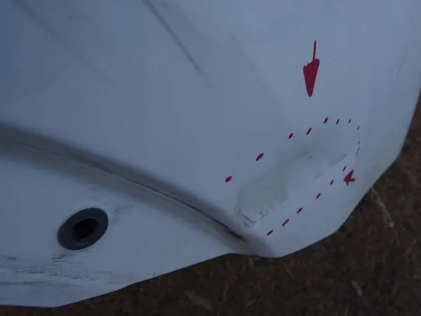 AUDI Q3 8U 11-18 Främre Höger Skärm Original LY9K image 5