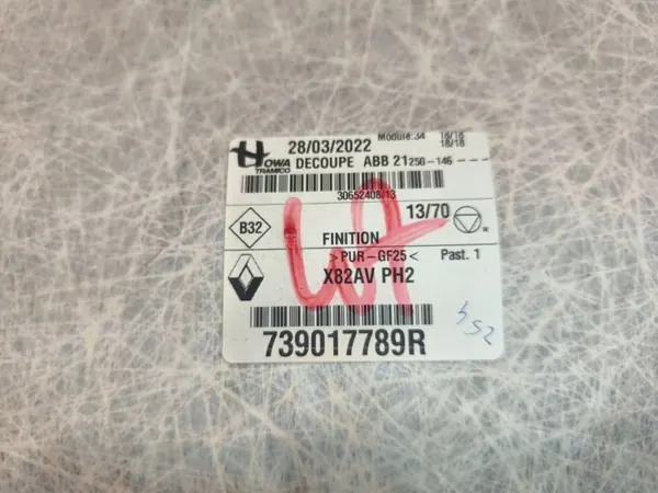 Teto usado OEM 739017789R para Renault Trafic III image 5