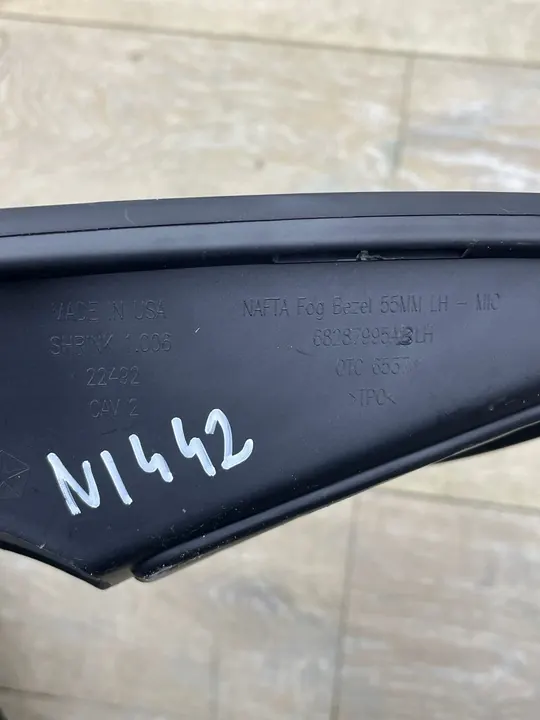 GRIGLIA ANTERIORE JEEP CHEROKEE KL LIFT 2019 SINISTRA LH OEM 68287995AB image 2