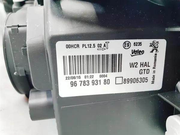 PEUGEOT 508 I 10r+ Linker Koplamp Original EU image 6