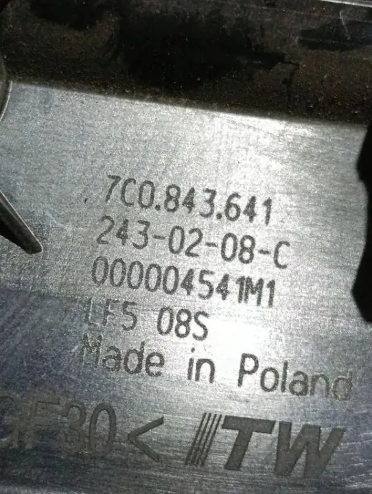 Schiebetürgriff VW Crafter OEM 2430208C image 3