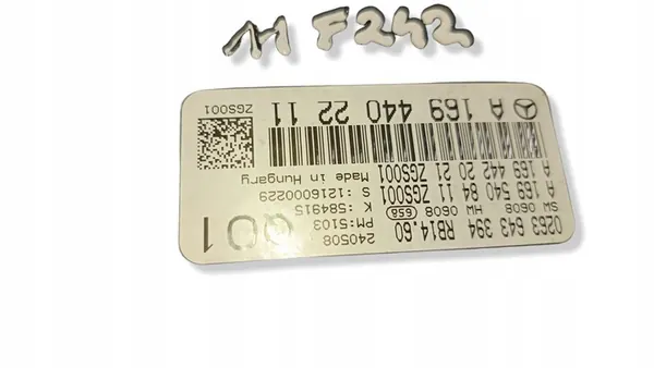 Snelheidsmeter Mercedes-Benz A W169 A1694402211 image 3