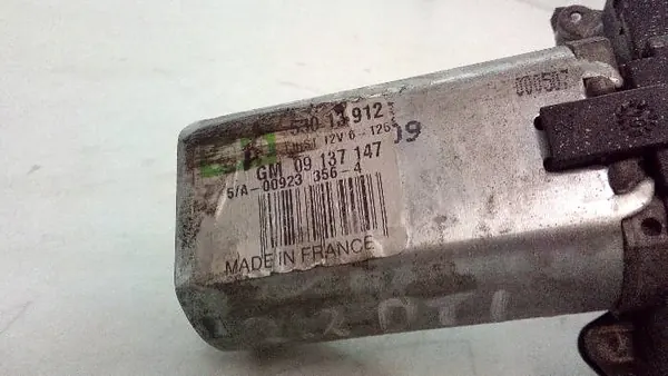 Heckwischermotor Opel Zafira A 09137147 image 2