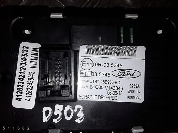 Ford Fiesta näyttöruutu OEM e1110r035345 image 3