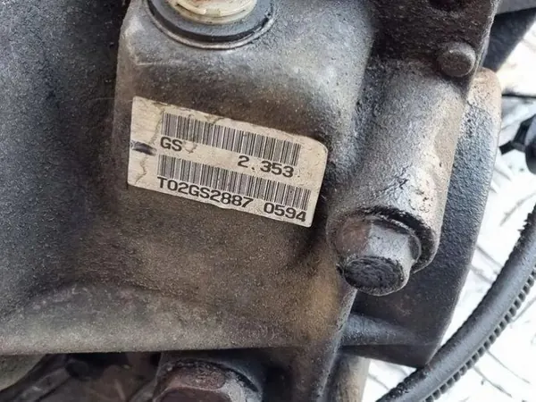 Differenziale posteriore MITSUBISHI OUTLANDER II T02GS 2.2L Diesel 2008 image 5