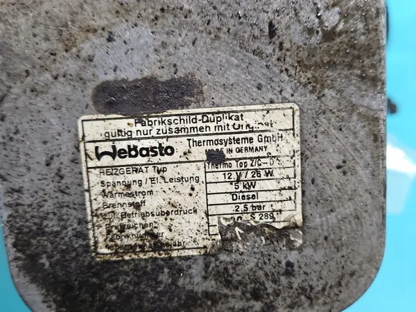 Aquecedor Webasto OEM IMPRK1462459 para Chrysler Voyager image 9