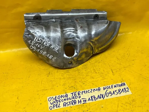 Escudo Térmico Escape Opel Astra H III 1.8 16V OEM image 9