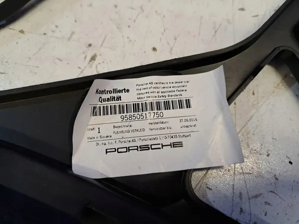 Porsche Cayenne Suporte de Para-choque Frontal Esquerdo 95850517750 image 6
