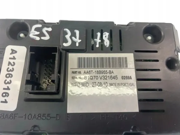 Computadora de a Bordo Ford Fiesta VI OEM AA6T18B955BA image 8