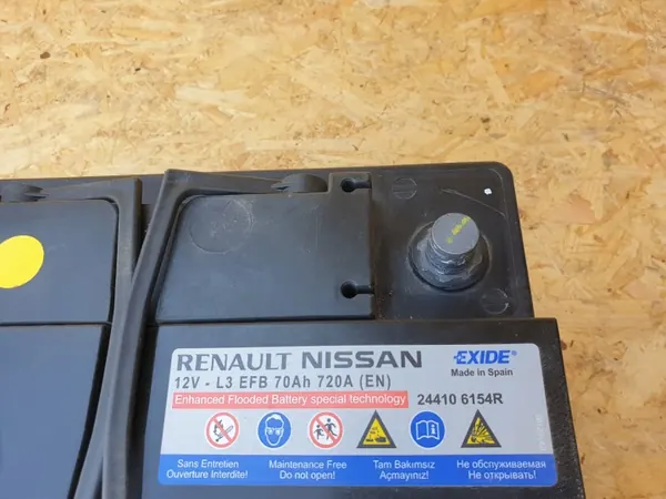 Renault OE Akku 70Ah 720A OEM 244106154R image 3