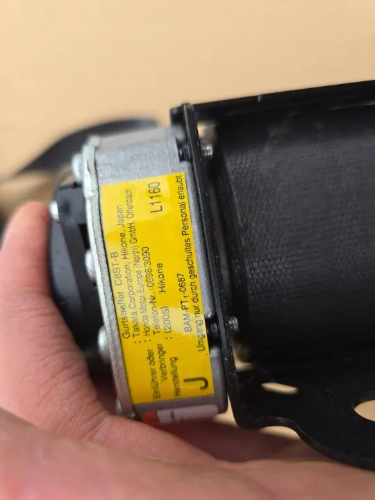 Höger fram säkerhetsbälte OEM KXX348 Honda Accord VII image 5