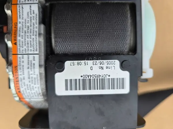 Höger fram säkerhetsbälte OEM KXX348 Honda Accord VII image 6