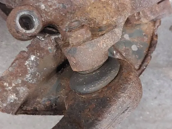 Amortisseur avant gauche + bras de contrôle BMW E30 image 9