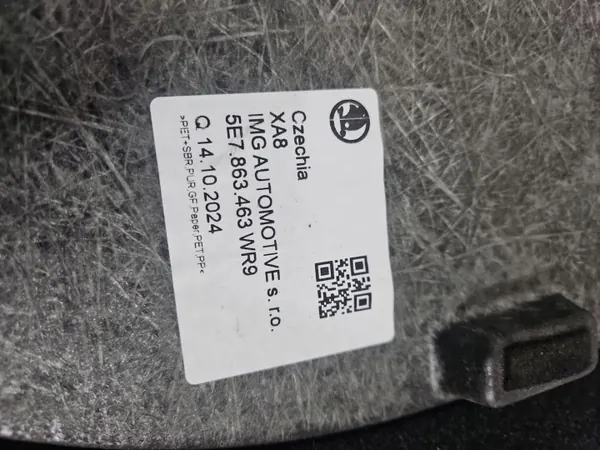 Kofferraumteppich Skoda Octavia IV 2019- OEM 5E7863463 image 3