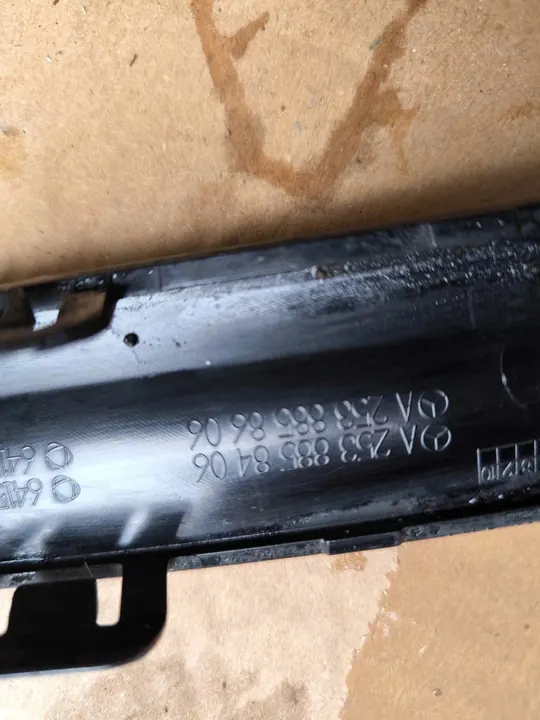 MERCEDES GLC W253 Bakre Stötfångarlist Höger Vänster image 8