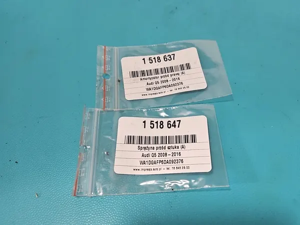 Ammortizzatore Anteriore Destro Audi Q5 08- OEM 8R0413030J image 3