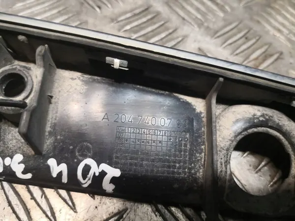 Luz de matrícula Mercedes Clase C W204 OEM 2047400793 image 4
