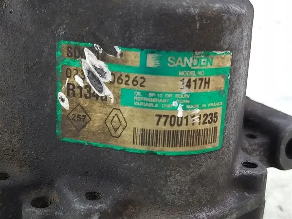 Compressore Aria Condizionata Renault Kangoo I 1.9 D 7700111235 image 4
