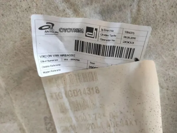 Plafonnier Ford Transit Custom 12 OEM BK21V52044 image 6