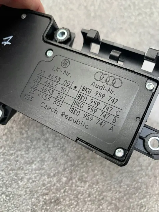 Zetelverstellingselement Volkswagen OE 8K0959747 image 6