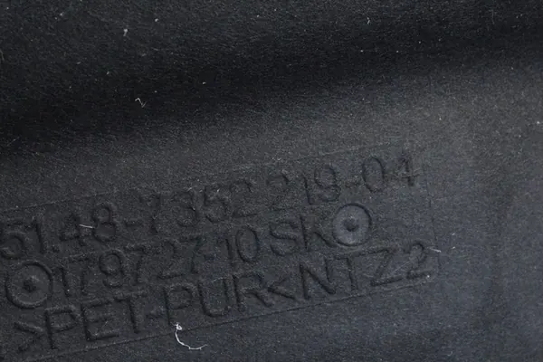 Motorhuv Isolering BMW G30 G31 7352219 image 7