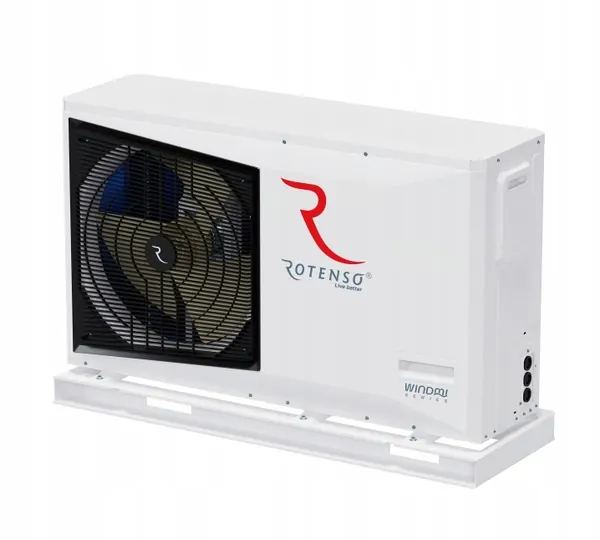 ROTENSO Windmi Mono 8 kW 1-vaihe valkoinen lämpöpumppu WIM80X1 image 3