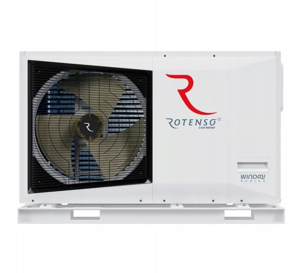 ROTENSO Windmi Mono 8 kW 1-vaihe valkoinen lämpöpumppu WIM80X1 image 4
