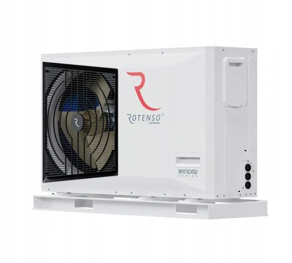 ROTENSO Windmi Mono 8 kW 1-vaihe valkoinen lämpöpumppu WIM80X1 image 5
