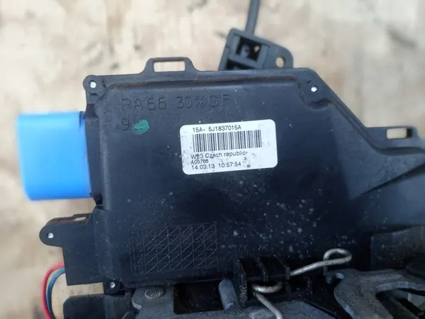 SKODA ROOMSTER TÜRSCHLOSS 5J1837015A image 2