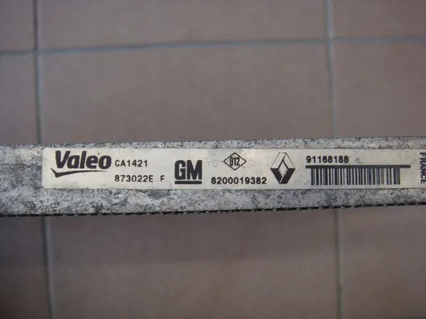 Renault OE 82 00 019 382 Ilmastointikondensaattori image 3