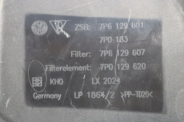 VW Touareg Luftfilter OEM bt-cars-30662 Begagnad image 6
