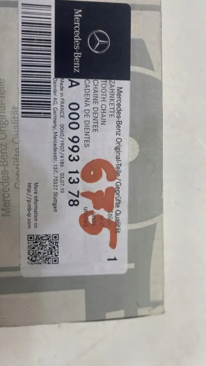 Mercedes Distributieriem OEM A0009931378 - Gebruikt image 3