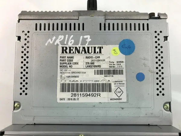 Écran de navigation Renault Clio IV OEM 281159492R image 3